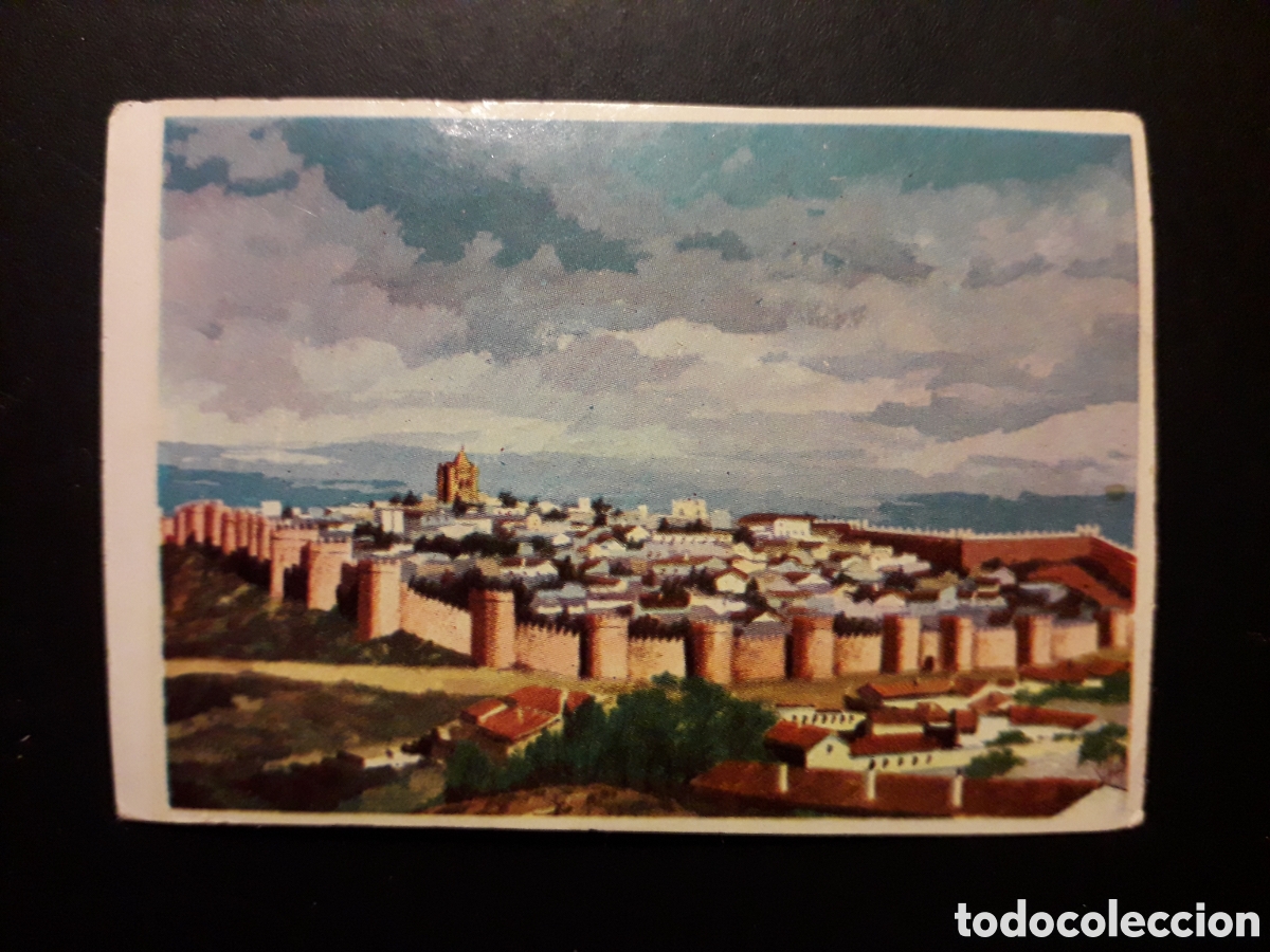 Coleccionismo cromos antiguos: MURALLAS DE &Aacute;VILA, LA VUELTA AL MUNDO CON BIMBO 1966 N&deg; 275 SIN PEGAR, PEDIDO M&Iacute;NIMO 3&euro;