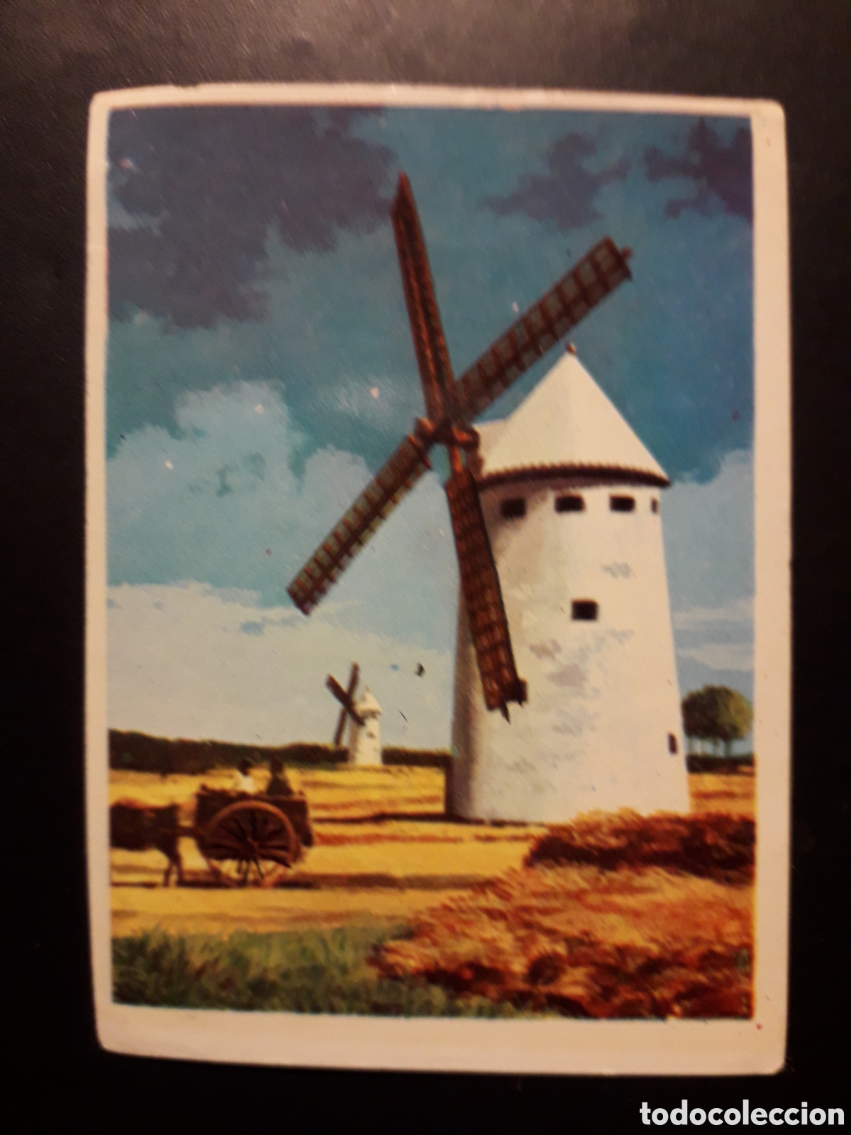 Coleccionismo cromos antiguos: MOLINOS DE VIENTO, LA VUELTA AL MUNDO CON BIMBO 1966 N&deg; 280 DESPEGADO PEDIDO M&Iacute;NIMO 3&euro;