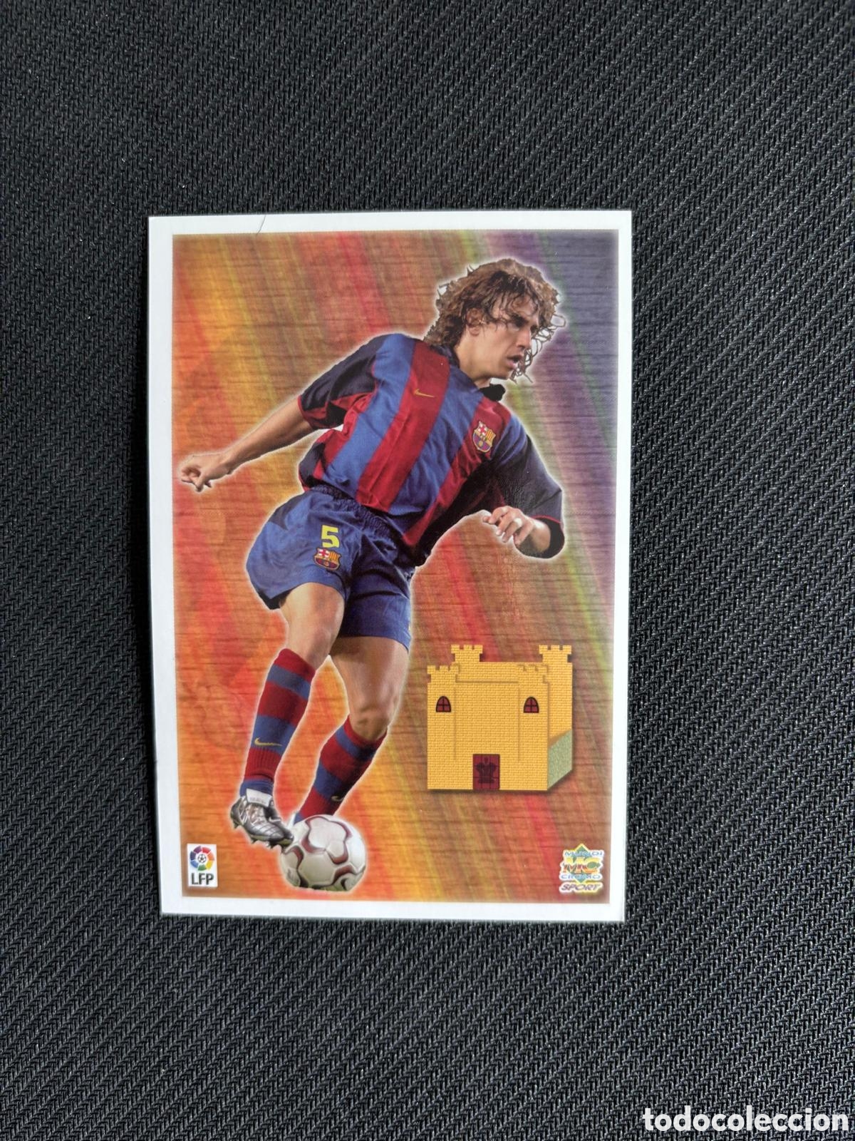 Coleccionismo cromos antiguos: Cromo Puyol FC Barcelona LFP