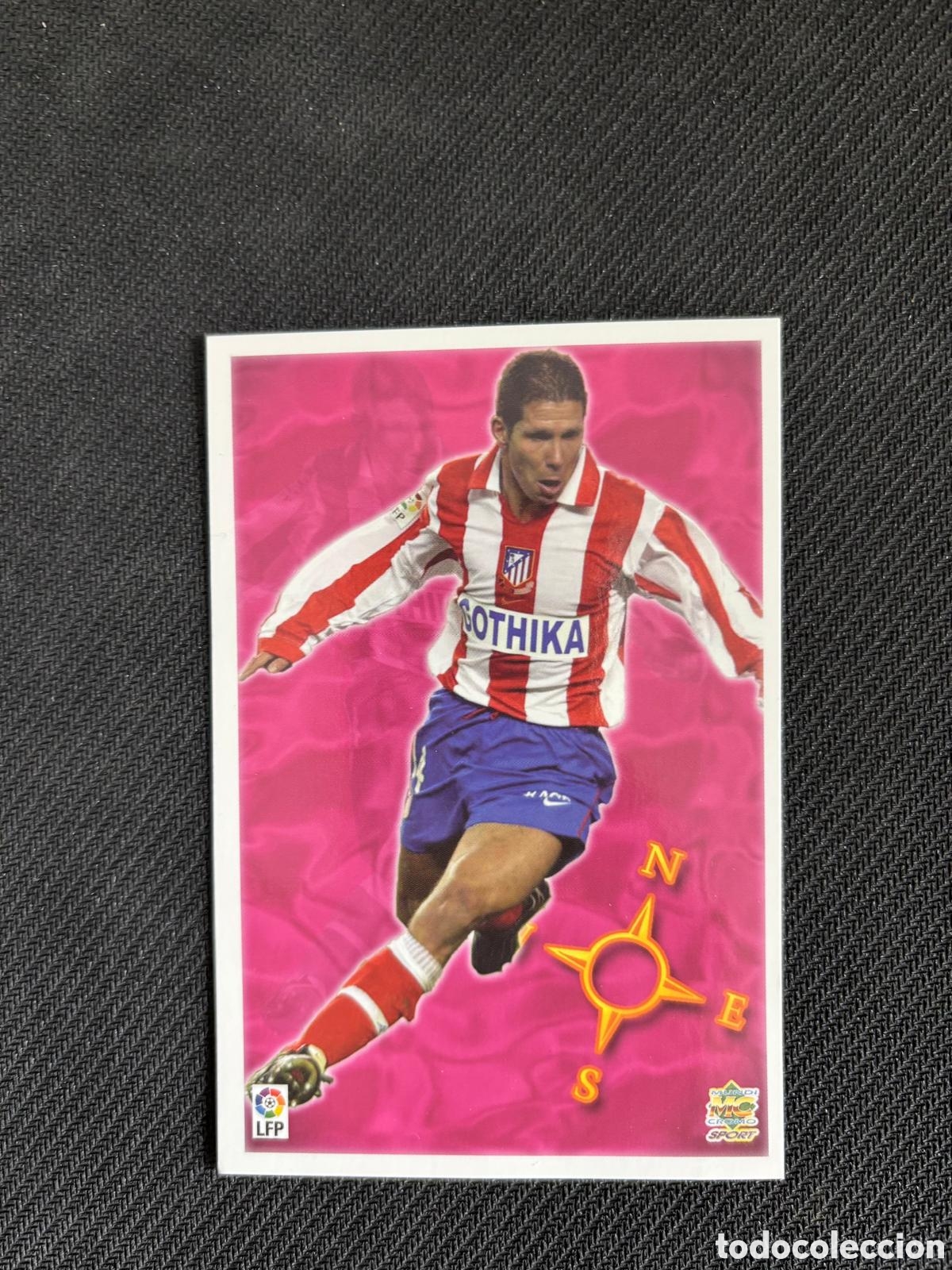 Sammeln alte Sammelbilder: Cromo SIMEONE ATLETICO DE MADRID MAXI MEGA LFP