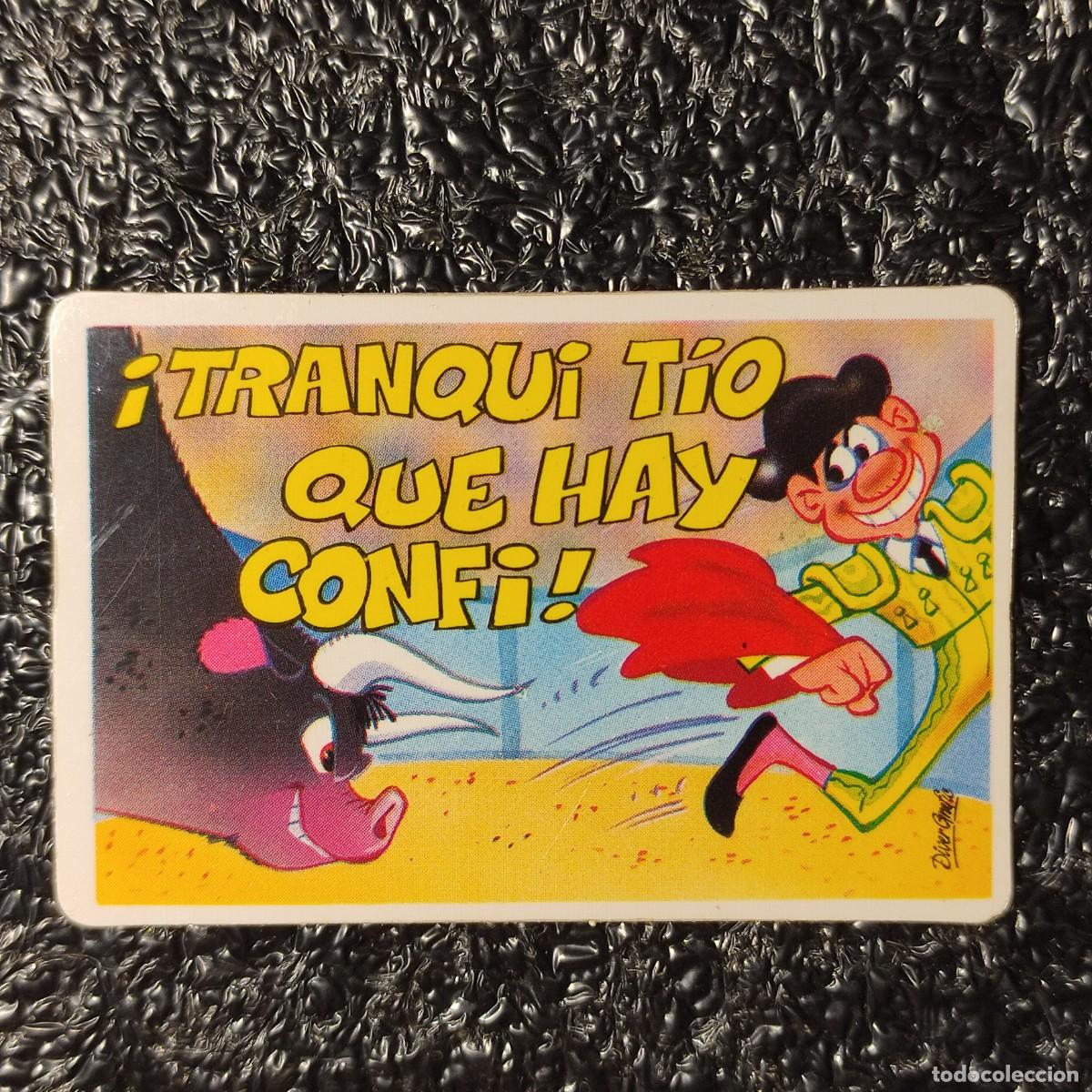 Coleccionismo cromos antiguos: CROMO . PEGUITARJETAS II ** BOLLYCAO ** &iexcl;TRANQUI T&Iacute;O QUE HAY CONFI ! **