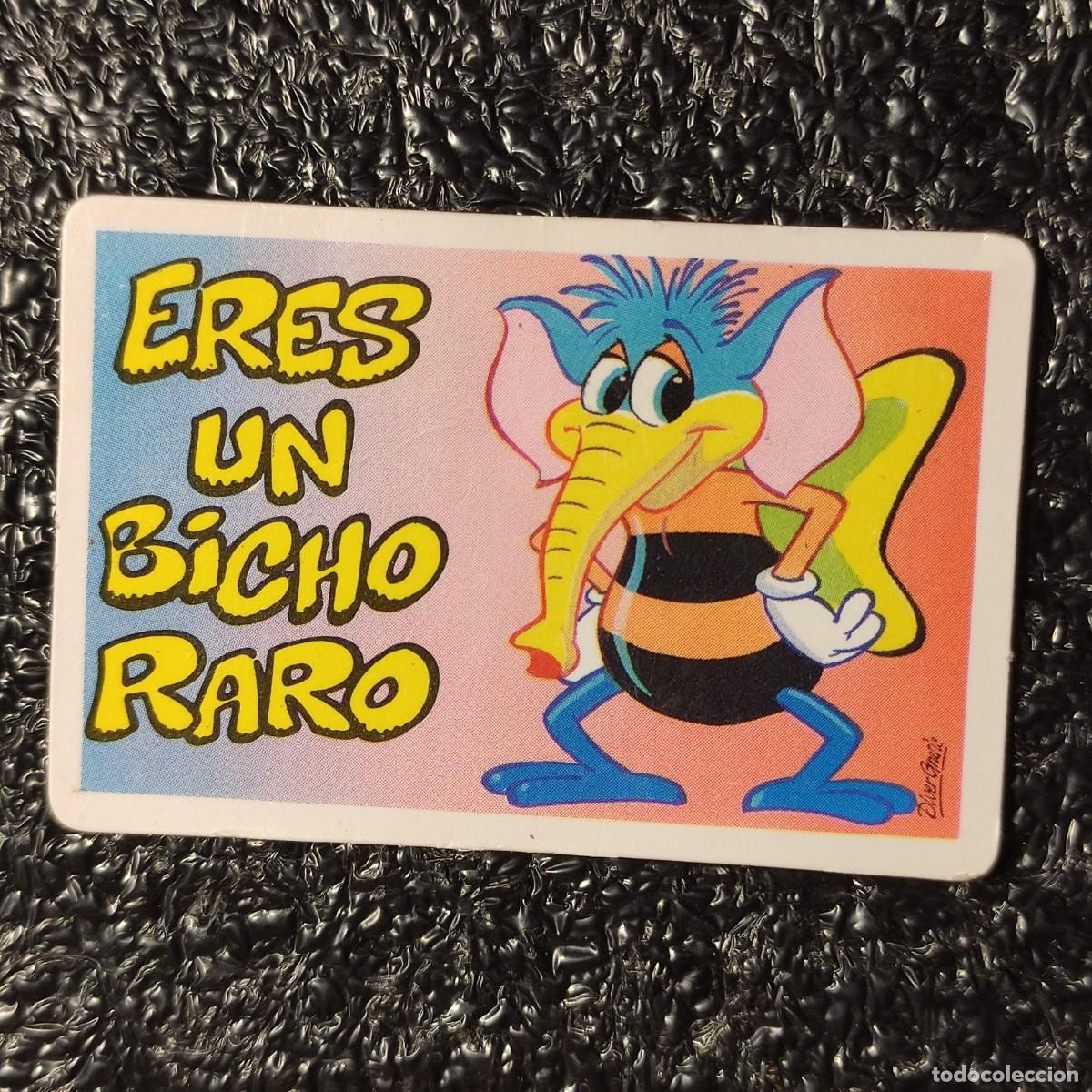 Coleccionismo cromos antiguos: CROMO . PEGUITARJETAS II ** BOLLYCAO ** Eres un bicho raro **