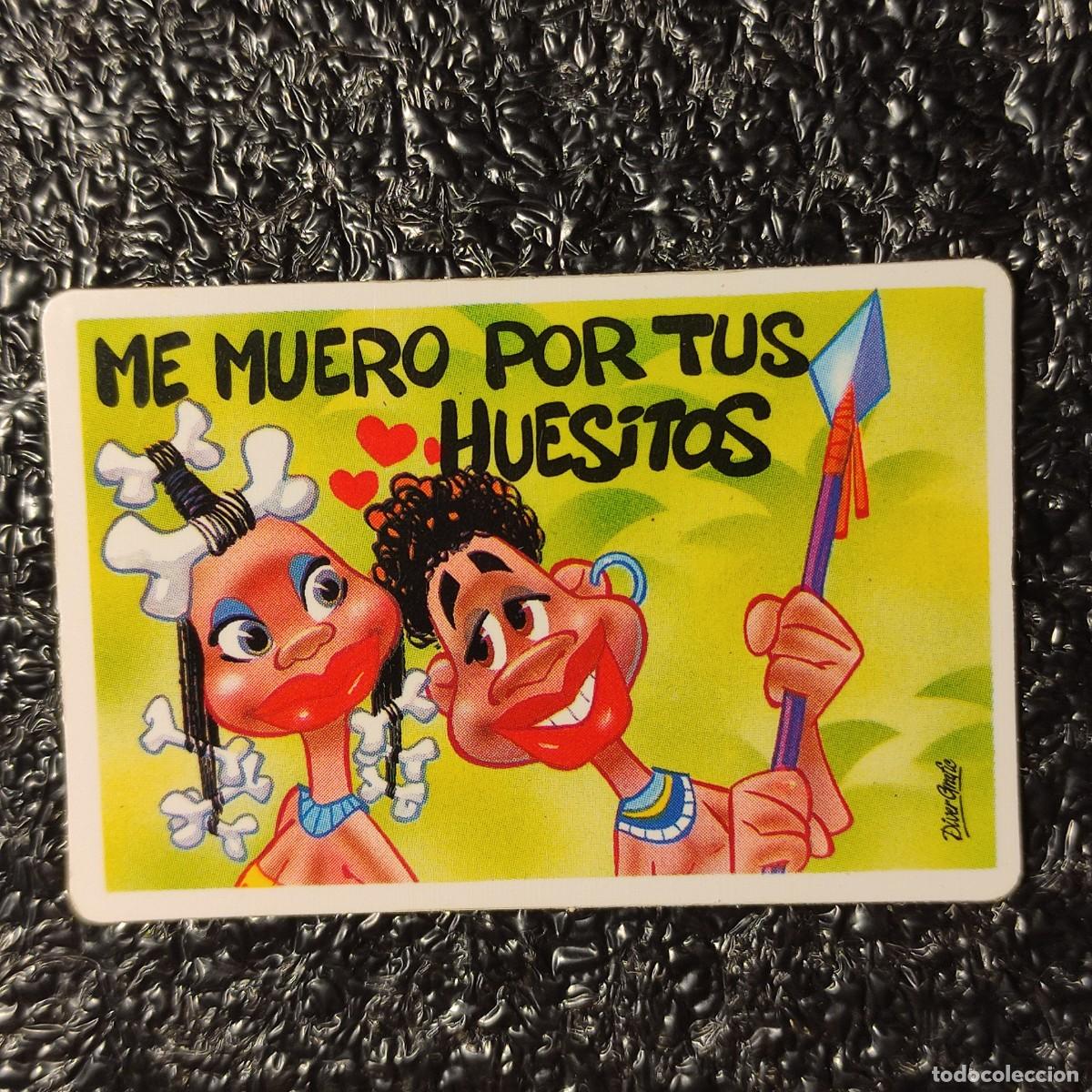 Coleccionismo cromos antiguos: CROMO . PEGUITARJETAS II ** BOLLYCAO ** ME MUERO POR TUS HUESITOS **
