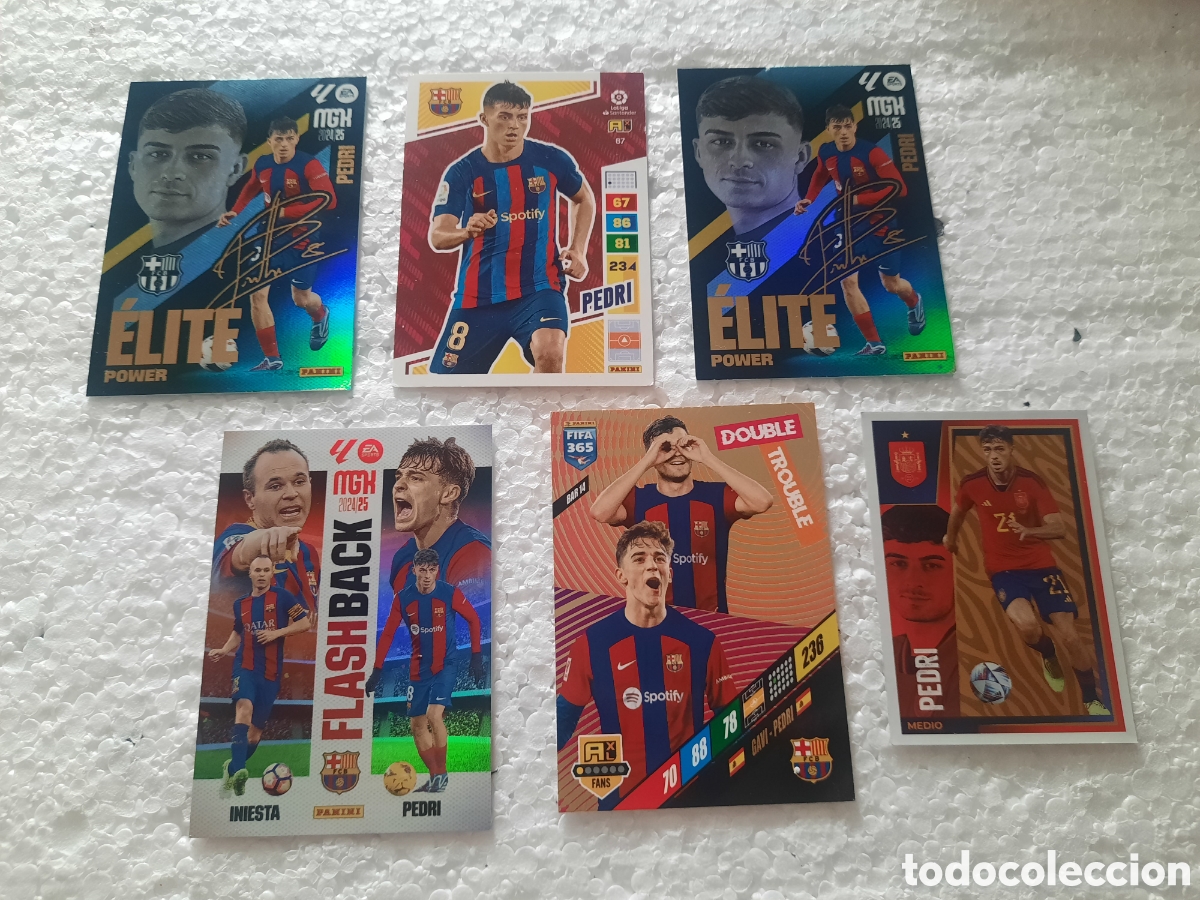 Coleccionismo cromos antiguos: PACK DE CARTAS PEDRI