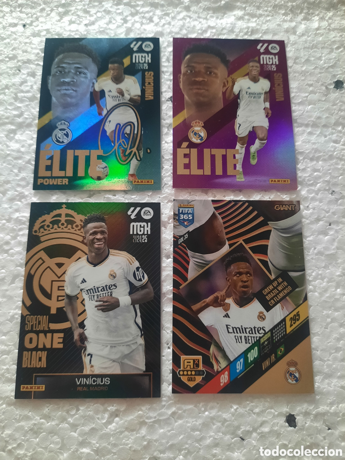 Coleccionismo cromos antiguos: PACK DE CARTAS VINICIUS JUNIOR