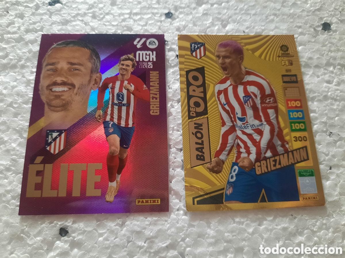 Coleccionismo cromos antiguos: PACK DE CARTAS GRIEZMANN