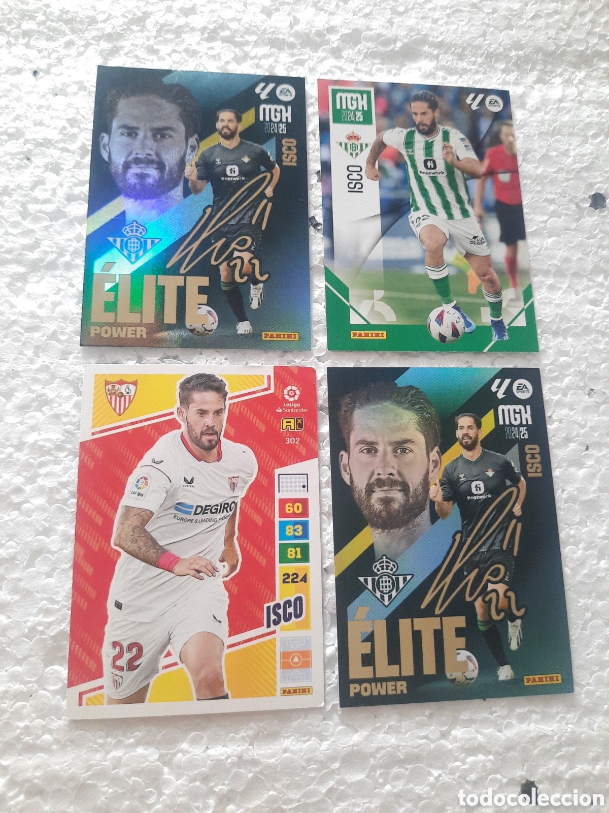 Coleccionismo cromos antiguos: PACK DE CARTAS ISCO ALARCON