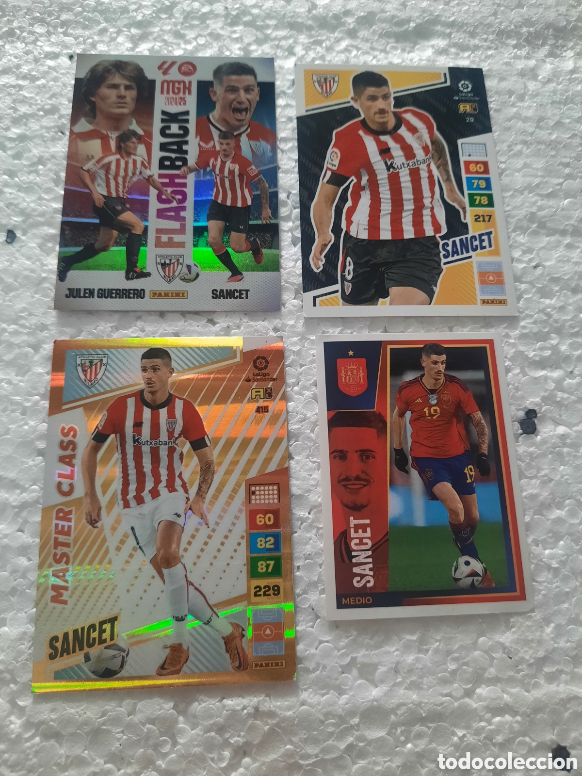 Coleccionismo cromos antiguos: PACK DE CARTAS SANCET