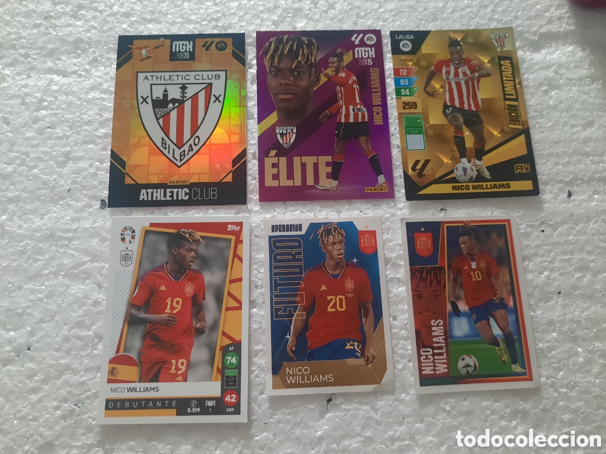 Coleccionismo cromos antiguos: PACK DE CARTAS NICO WILLIAMS