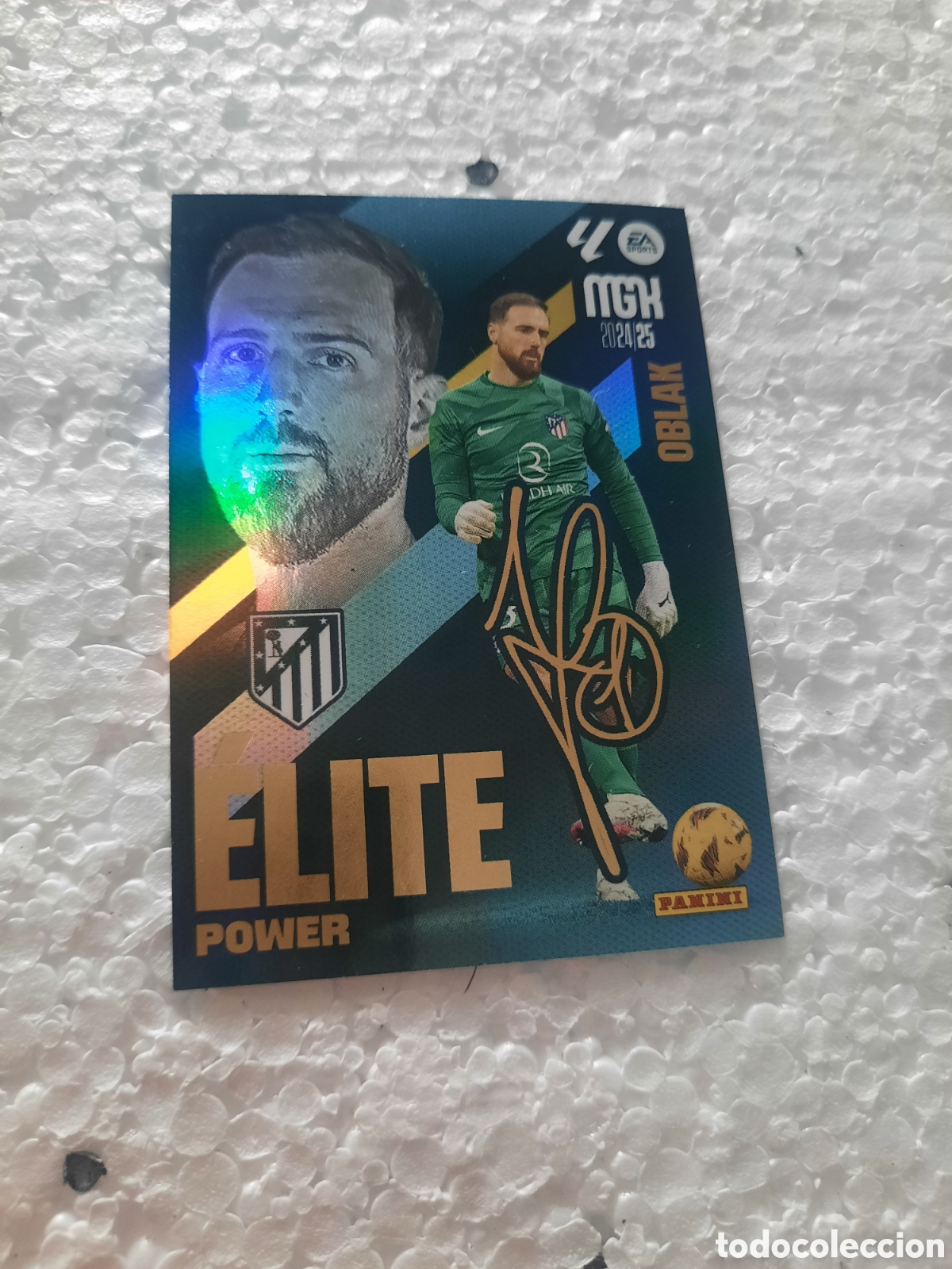 Coleccionismo cromos antiguos: Oblak n &deg; P 12 - At. Madrid - ELITE POWER - MEGACRACKS 2024 2025 24 25 - MGK