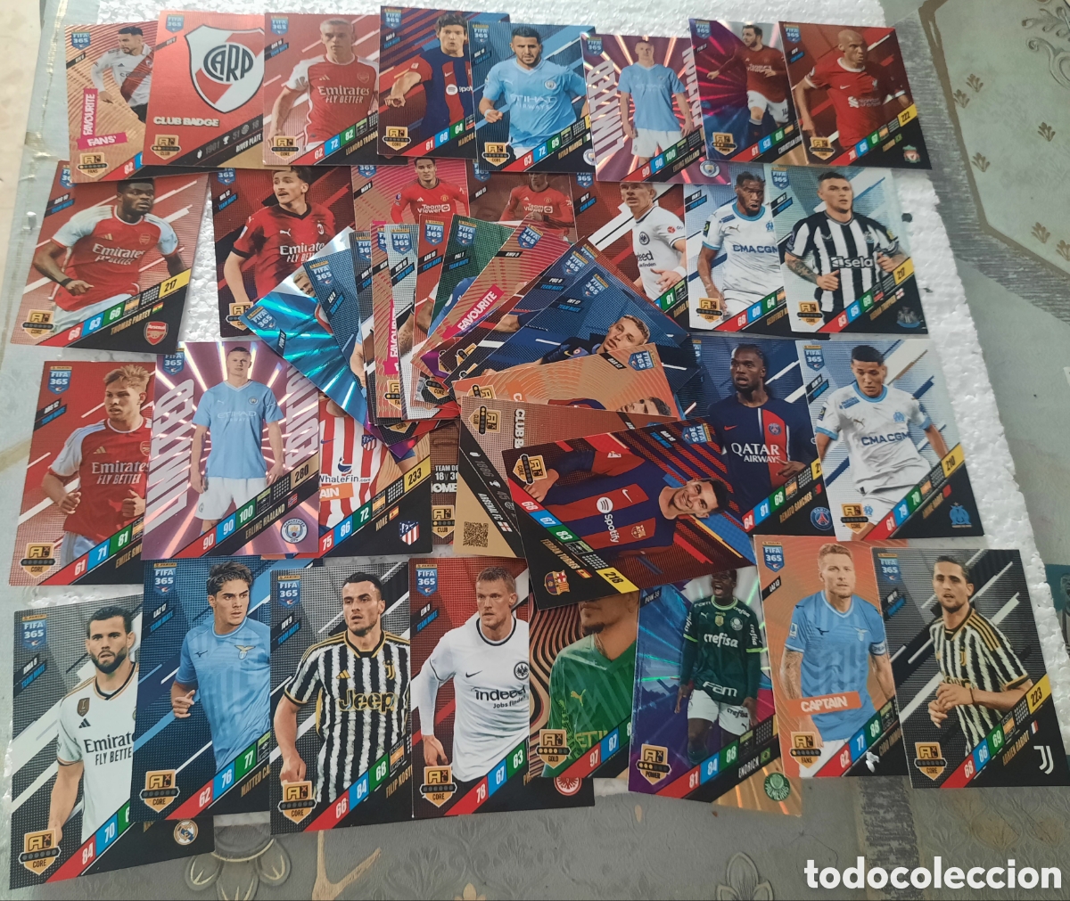Coleccionismo cromos antiguos: PACK DE CARTAS ADRENALYN XL 2024 CHAMPIONS LEAGUE