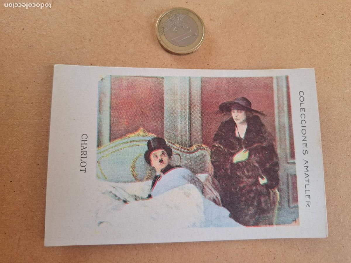 Coleccionismo cromos antiguos: CHARLOT - CHOCOLATE AMATLLER - SERIE D - ARTISTA N&ordm; 7 - N&Uacute;M. 24