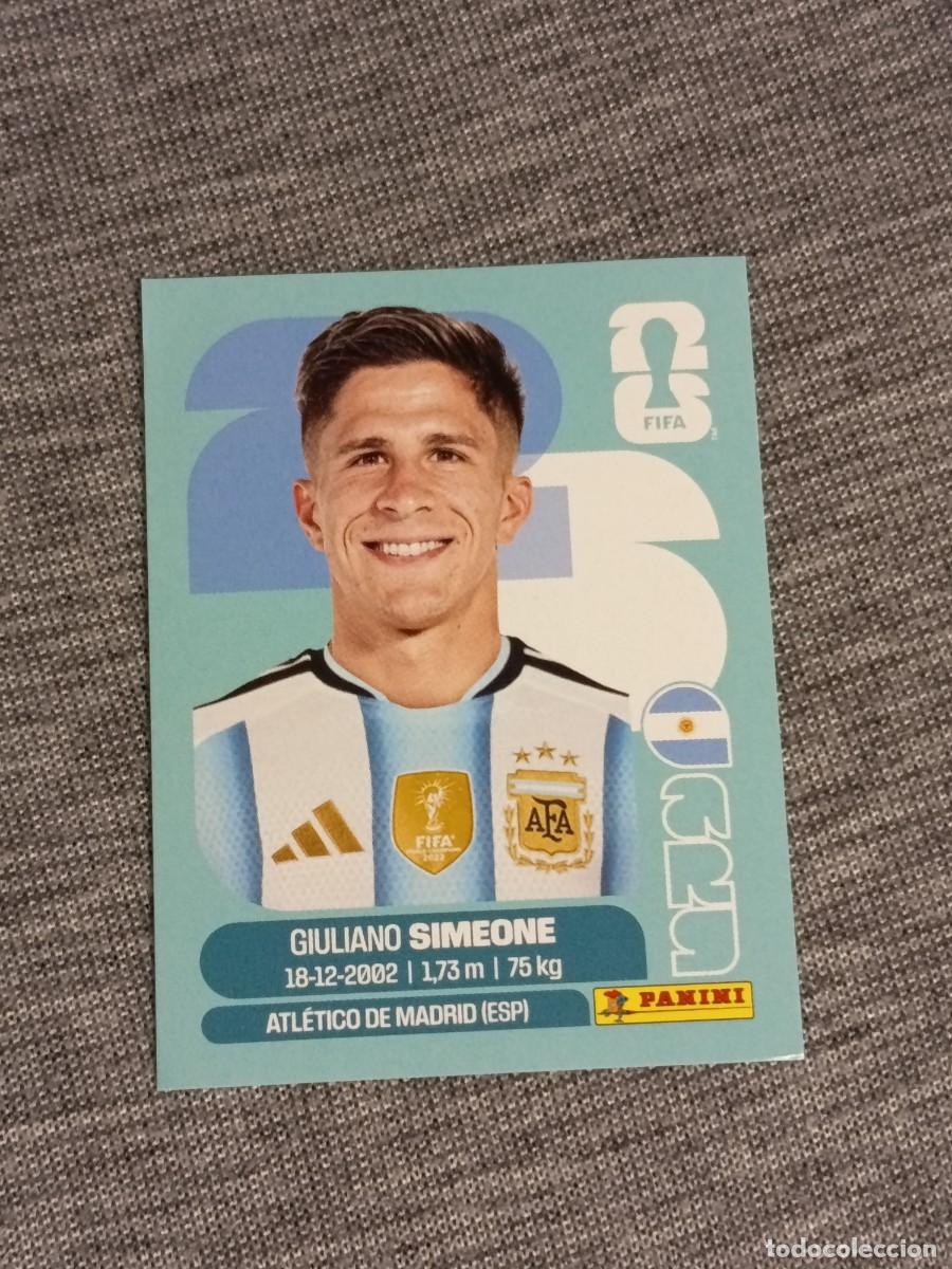 Coleccionismo cromos antiguos: SIMEONE ARG 20 STICKER MUNDIAL 2026 PANINI FIFA WORLD CUP NUEVO