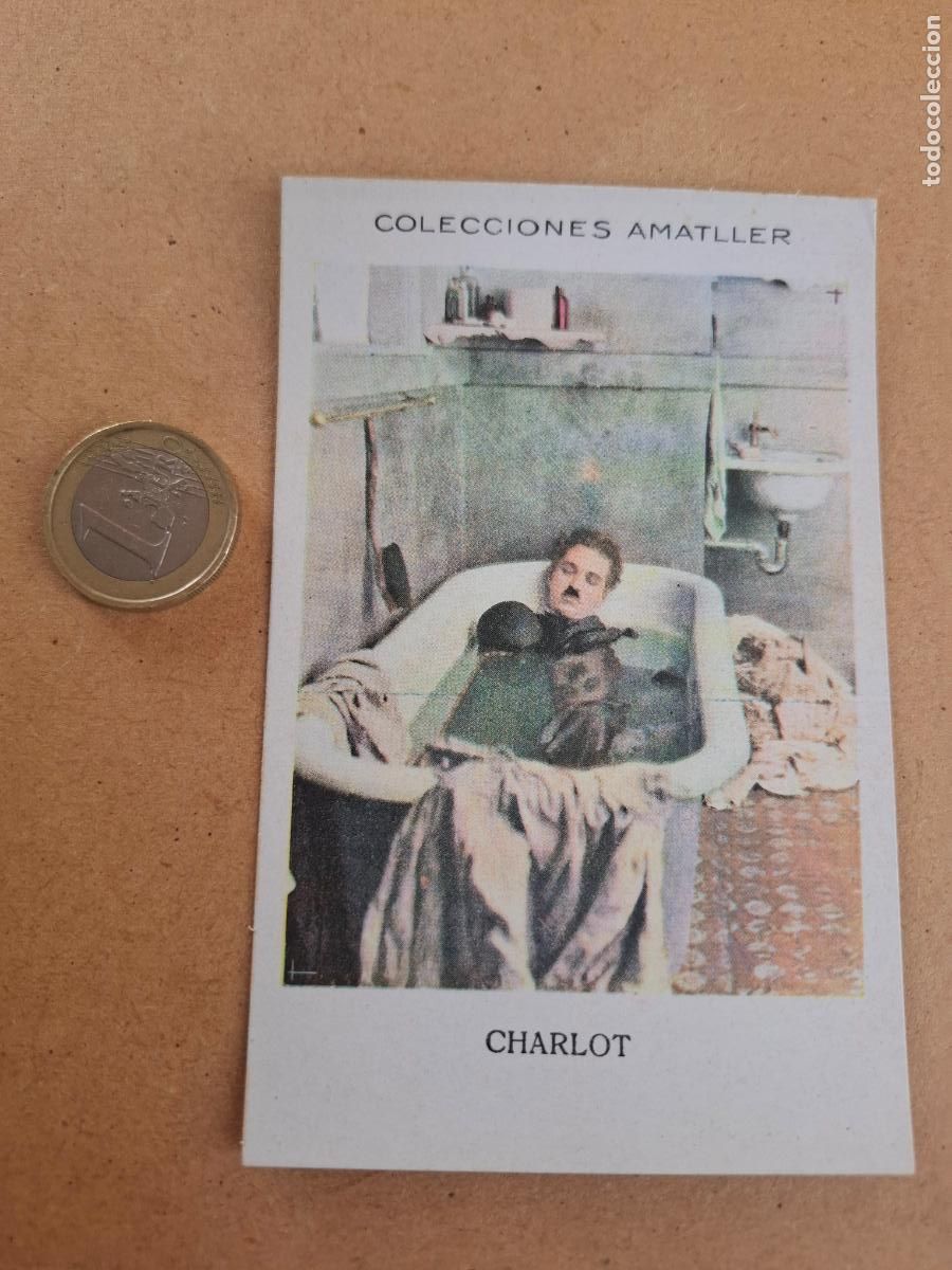 Coleccionismo cromos antiguos: CHARLOT - CHOCOLATE AMATLLER - SERIE D - ARTISTA N&ordm; 7 - N&Uacute;M. 26