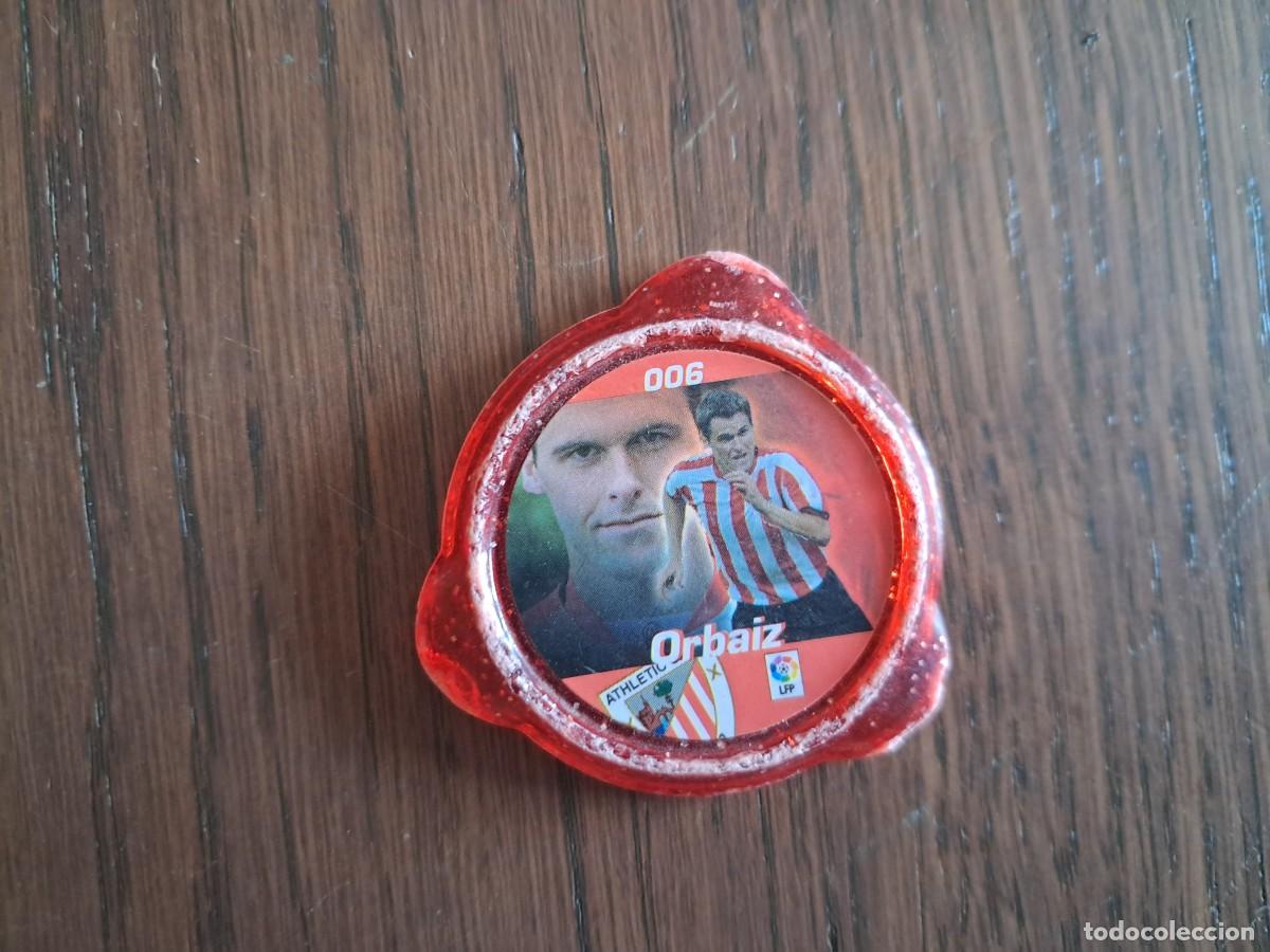 Sammeln alte Sammelbilder: TAZO KRAKS LIGA PANINI, ORBAIZ 006.