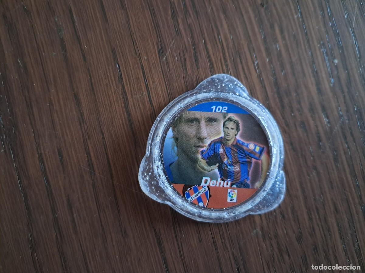 Coleccionismo cromos antiguos: COLECCI&Oacute;N TAZOS PANINI LIGA 06/07 2006 2007 KRAKS TAZO CAPS POGS 102 DEHU