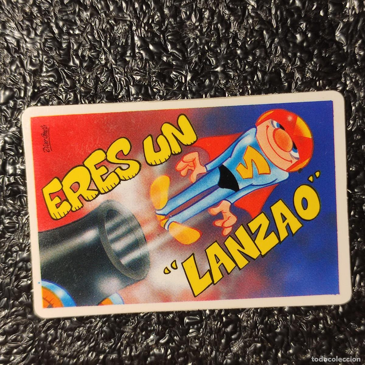 Coleccionismo cromos antiguos: CROMO . PEGUITARJETAS II ** BOLLYCAO ** ERES UN &rdquo;LANZAO&rdquo; **