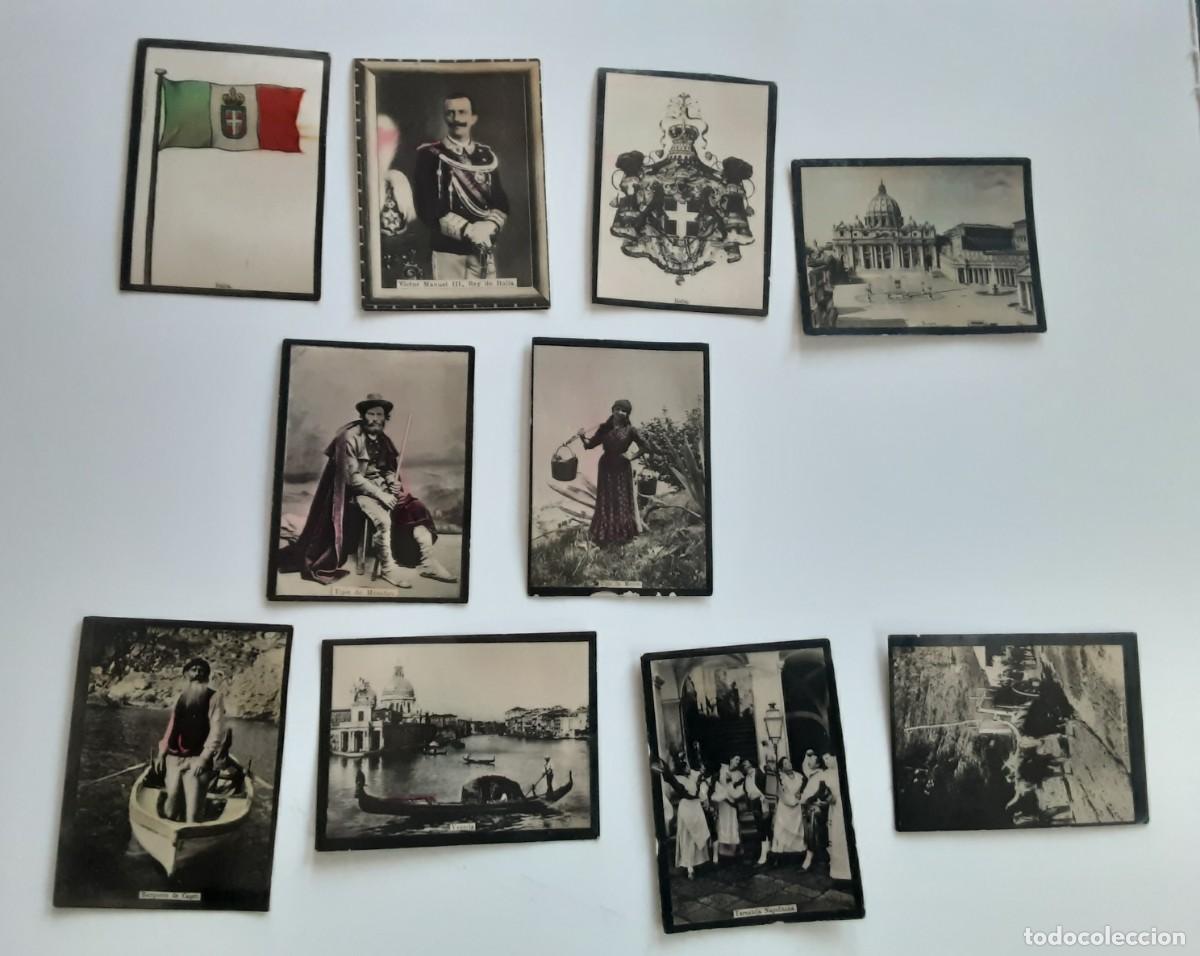 Coleccionismo cromos antiguos: ITALIA, SERIE COMPLETA DE 10 CROMOS CUBANOS, ALREDEDOR DEL MUNDO, SUSINI