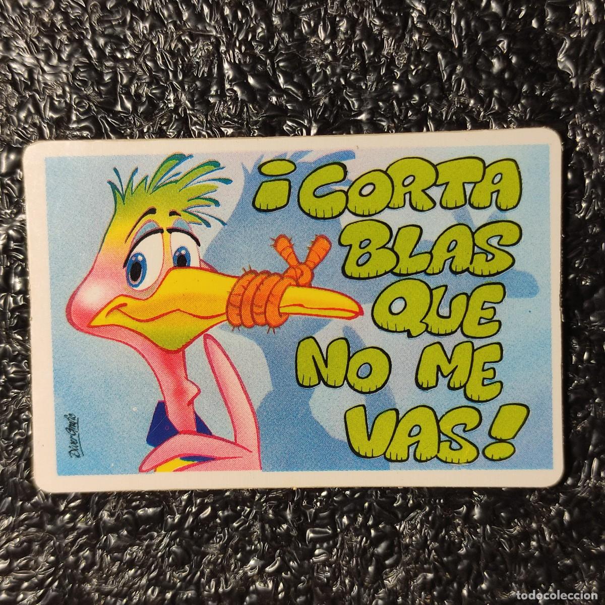 Coleccionismo cromos antiguos: CROMO . PEGUITARJETAS II ** BOLLYCAO ** CORTA BLAS QUE NO ME VAS **