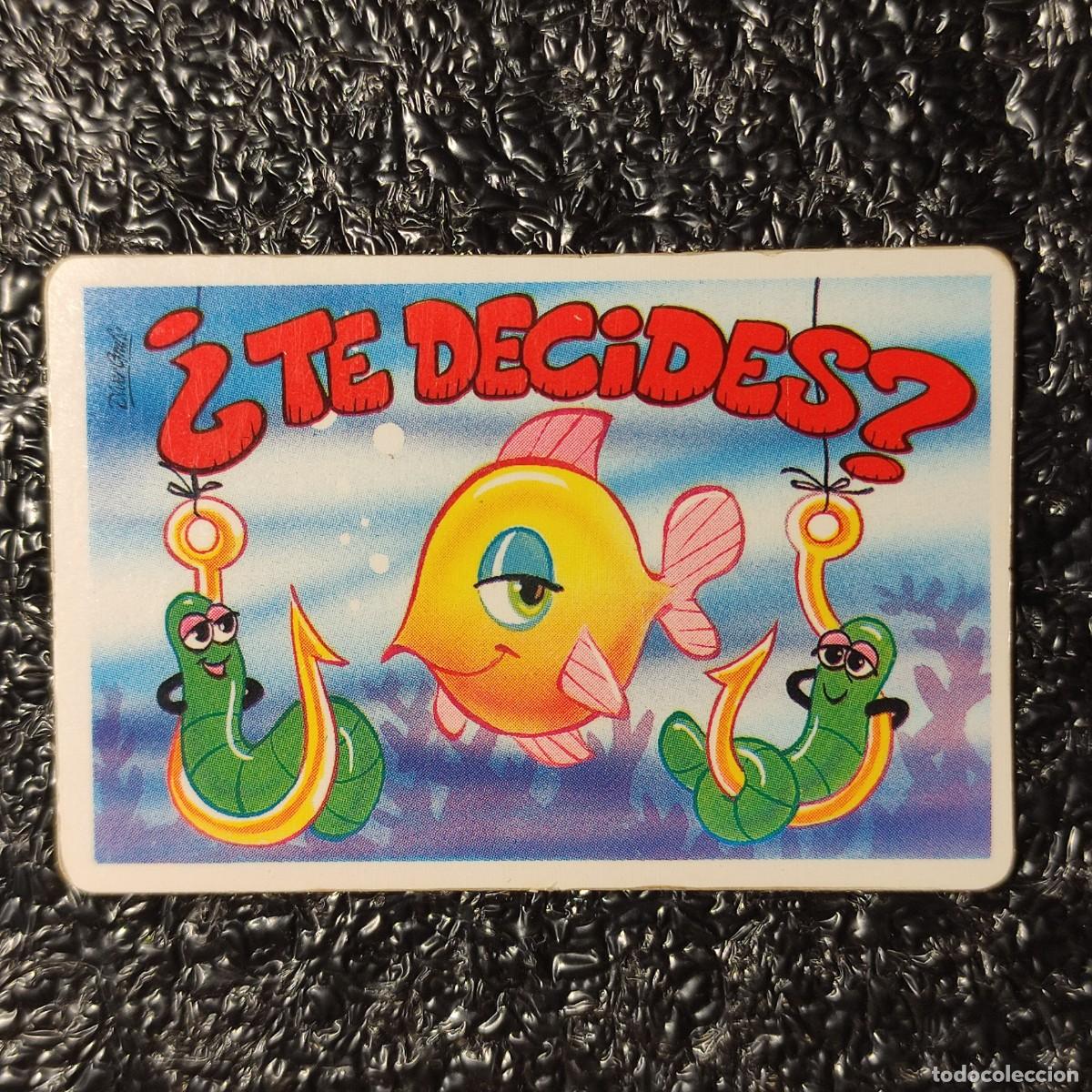 Coleccionismo cromos antiguos: CROMO . PEGUITARJETAS II ** BOLLYCAO **&iquest;TE DECIDES? **