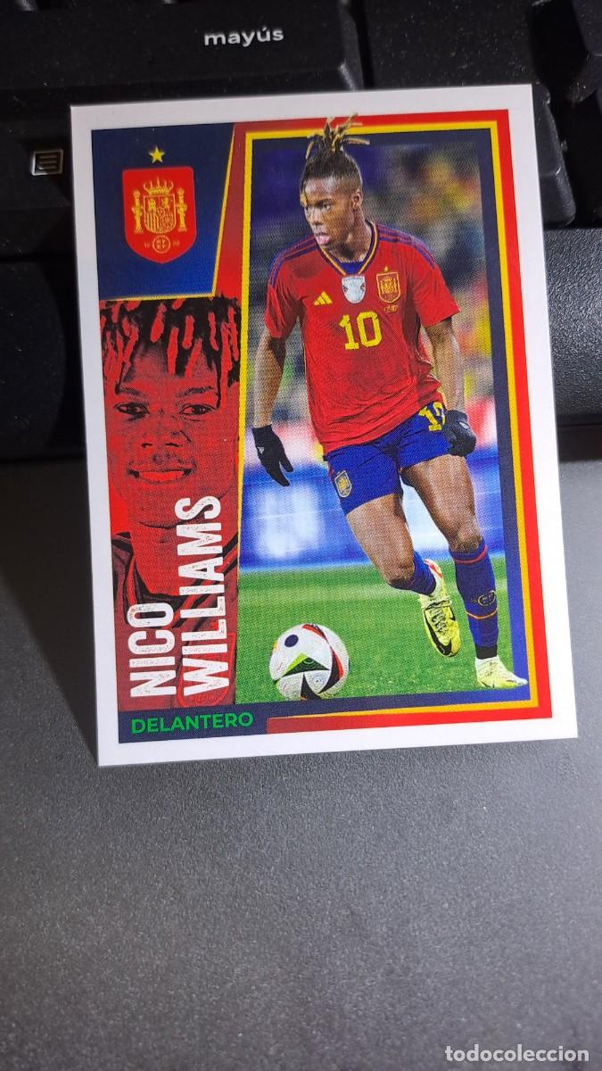 Coleccionismo cromos antiguos: CROMO 29 NICO WILLIAMS 29 ESPA&Ntilde;A VAMOS SELECCION 29 SELECCION ESPA&Ntilde;OLA EURO 2024 CARREFOUR PANINI