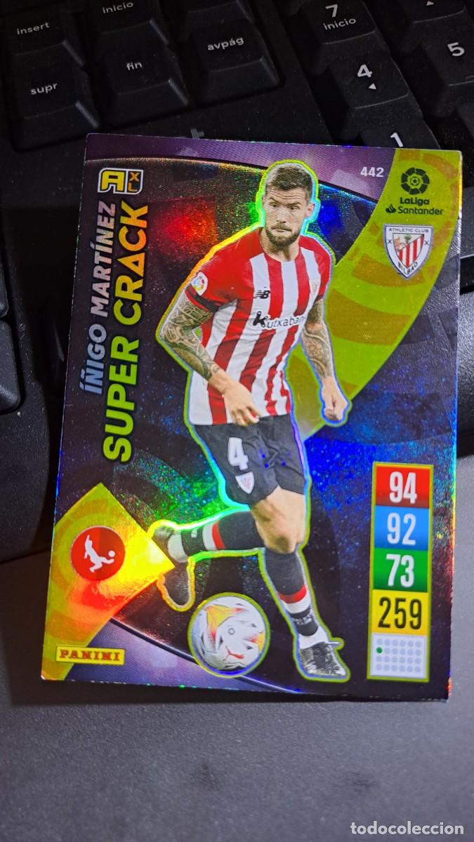 Coleccionismo cromos antiguos: ADRENALYN XL I&Ntilde;IGO MARTINEZ 442 SUPER CRACK ATHLETIC CLUB BILBAO CROMO LIGA 2021 2022 21 22 PANINI