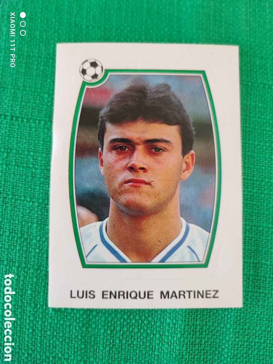 Coleccionismo cromos antiguos: Cromo de Luis Enrique liga 92-93 n&deg;150.