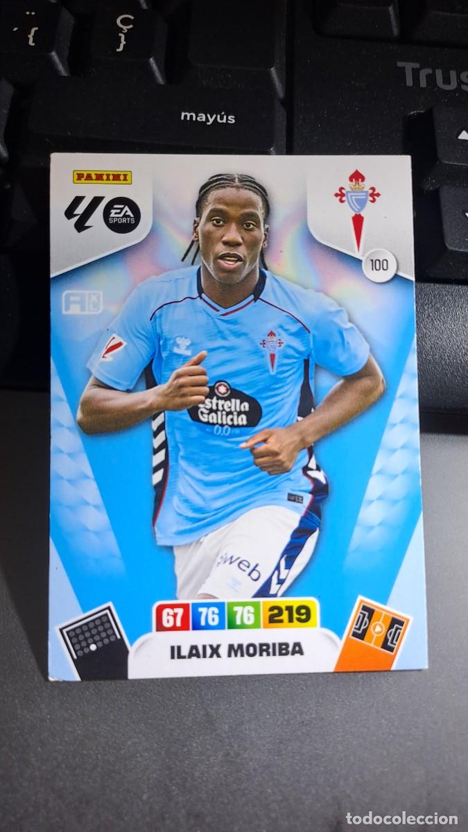 Coleccionismo cromos antiguos: ADRENALYN XL ILAIX MORIBA 100 CELTA DE VIGO CROMO LIGA 2025 2026 25 26 PANINI