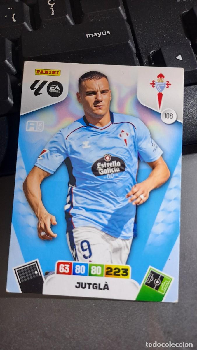 Coleccionismo cromos antiguos: ADRENALYN XL JUTGLA 108 CELTA DE VIGO CROMO LIGA 2025 2026 25 26 PANINI