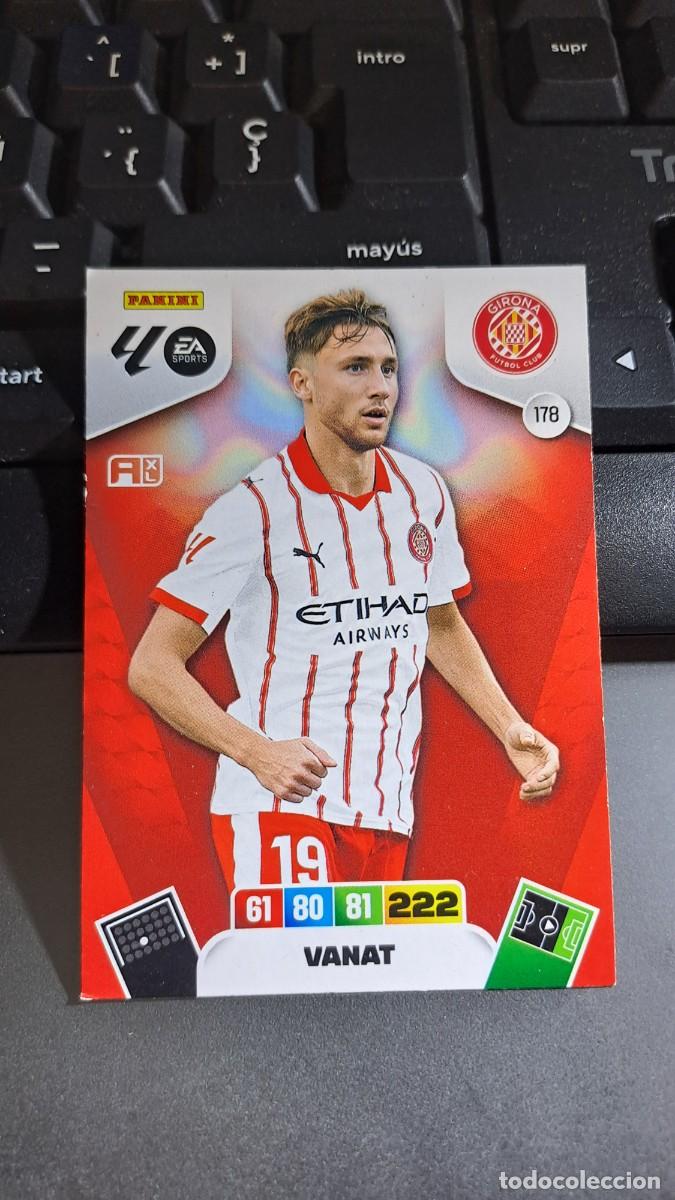 Coleccionismo cromos antiguos: ADRENALYN XL VANAT 178 GIRONA CROMO LIGA 2025 2026 25 26 PANINI
