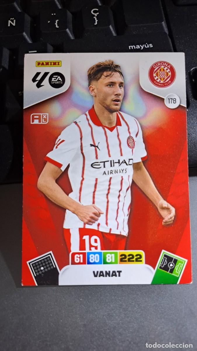 Coleccionismo cromos antiguos: ADRENALYN XL VANAT 178 GIRONA CROMO LIGA 2025 2026 25 26 PANINI
