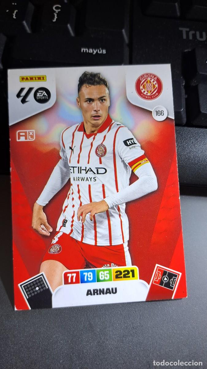 Coleccionismo cromos antiguos: ADRENALYN XL ARNAU 166 GIRONA CROMO LIGA 2025 2026 25 26 PANINI