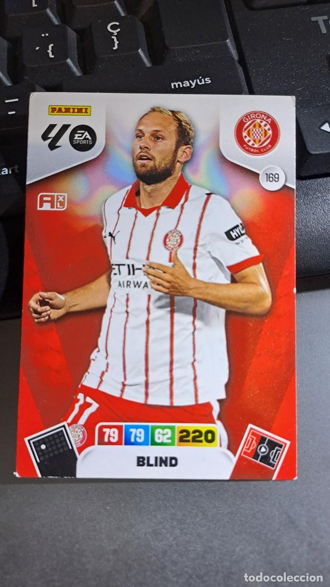 Coleccionismo cromos antiguos: ADRENALYN XL BLIND 169 GIRONA CROMO LIGA 2025 2026 25 26 PANINI