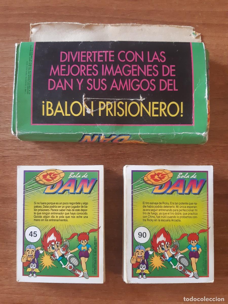 Coleccionismo cromos antiguos: COLECCION COMPLETA 90 CARDS BOLA DE DAN EDICIONES ESTE 1991