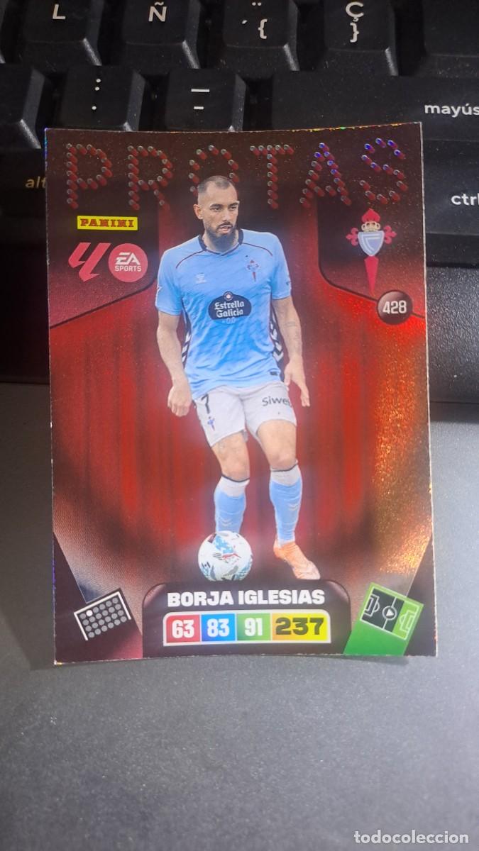 Coleccionismo cromos antiguos: ADRENALYN XL BORJA IGLESIAS 428 PROTAS 428 CELTA DE VIGO CROMO LIGA 2025 2026 25 26 PANINI