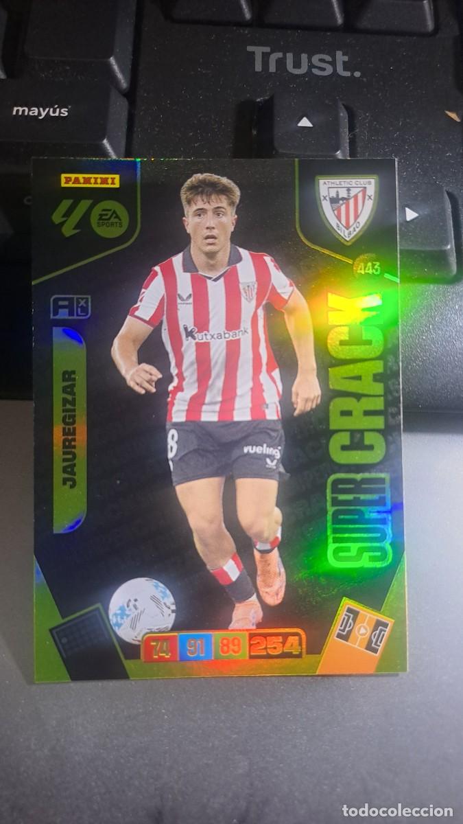 Coleccionismo cromos antiguos: ADRENALYN XL JAUREGIZAR 443 SUPER CRACK 443 ATHLETIC CLUB BILBAO CROMO LIGA 2025 2026 25 26 PANINI