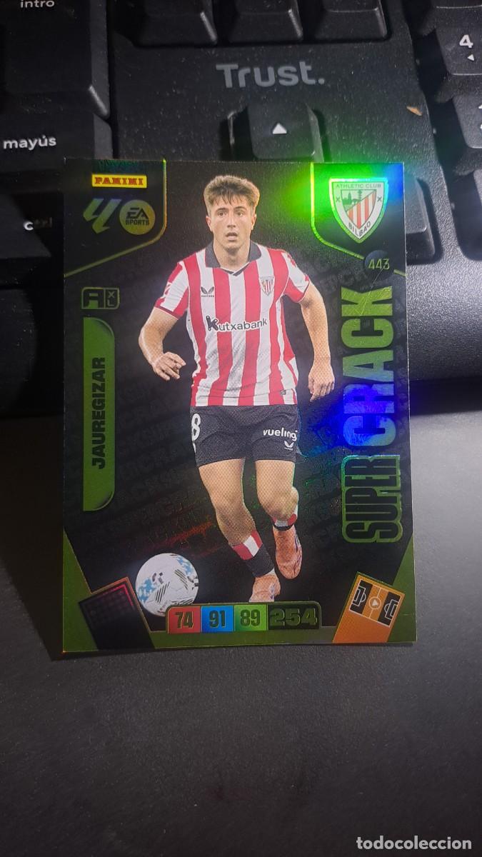 Coleccionismo cromos antiguos: ADRENALYN XL JAUREGIZAR 443 SUPER CRACK 443 ATHLETIC CLUB BILBAO CROMO LIGA 2025 2026 25 26 PANINI