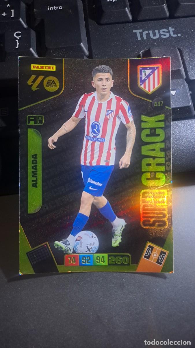 Coleccionismo cromos antiguos: ADRENALYN XL ALMADA 447 SUPER CRACK 447 ATLETICO DE MADRID CROMO LIGA 2025 2026 25 26 PANINI