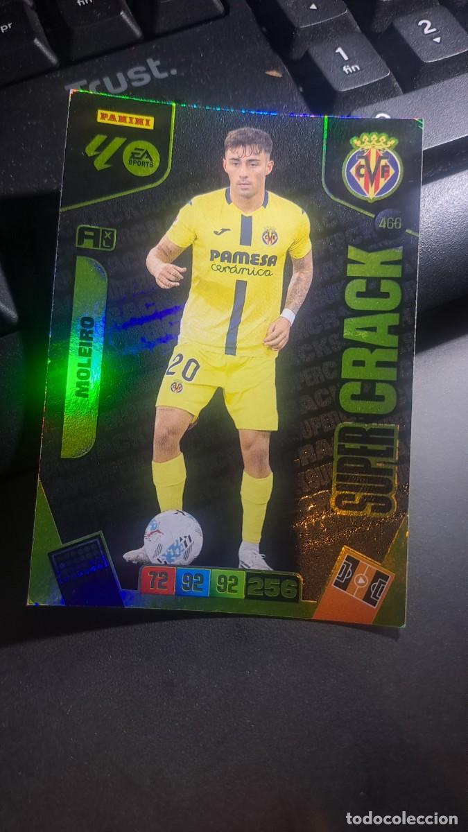 Coleccionismo cromos antiguos: ADRENALYN XL MOLEIRO 466 SUPER CRACK 466 VILLARREAL CROMO LIGA 2025 2026 25 26 PANINI