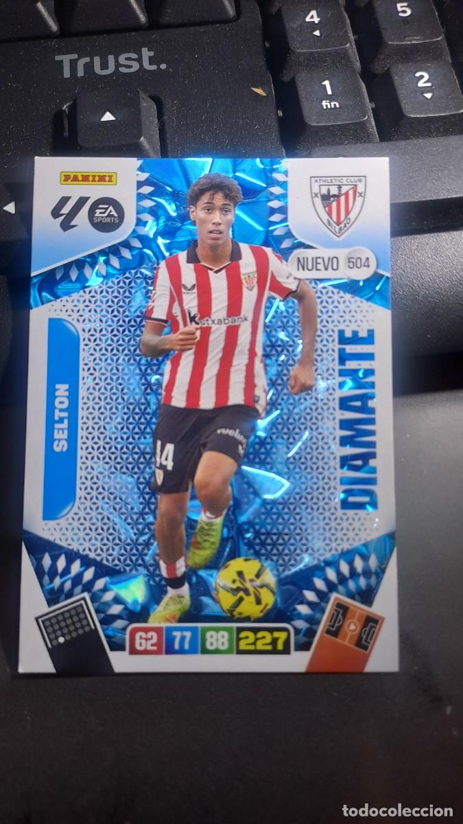 Coleccionismo cromos antiguos: ADRENALYN XL SELTON 504 NUEVO DIAMANTE 504 ATHLETIC CLUB DE BILBAO CROMO LIGA 2025 2026 25 26 PANINI