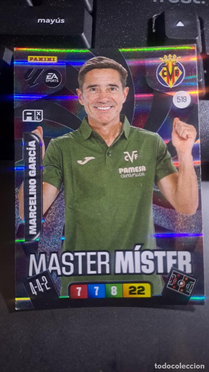Coleccionismo cromos antiguos: ADRENALYN XL MARCELINO GARCIA 519 MASTER MISTER 519 VILLARREAL CROMO LIGA 2025 2026 25 26 PANINI