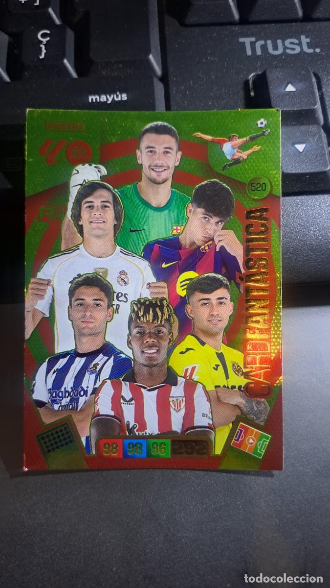 Coleccionismo cromos antiguos: ADRENALYN XL CUBARSI NICO WILLIAMS CARD FANTASTICA 520 CROMO LIGA 2025 2026 25 26 PANINI