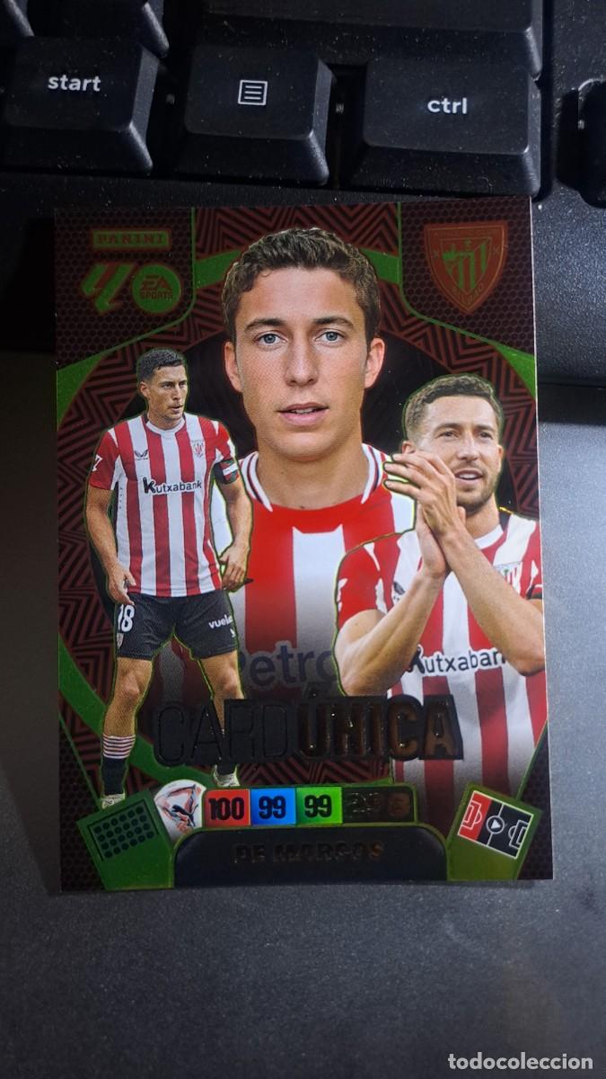 Coleccionismo cromos antiguos: ADRENALYN XL DE MARCOS CARD UNICA ATHLETIC CLUB DE BILBAO CROMO LIGA 2025 2026 25 26 PANINI