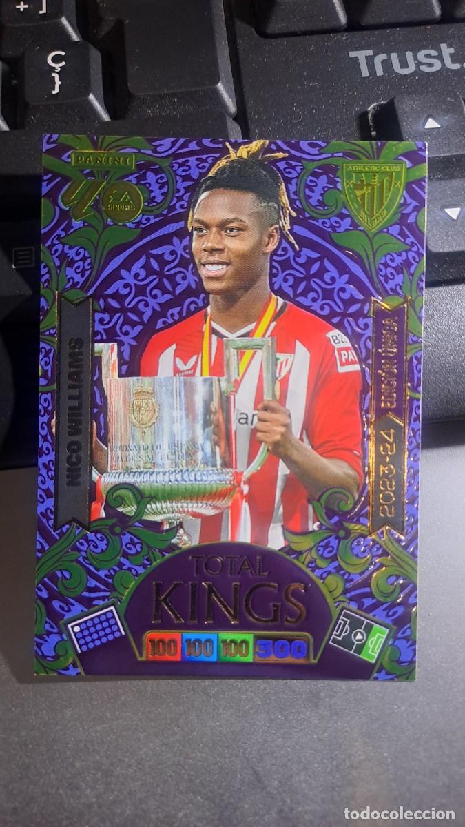 Coleccionismo cromos antiguos: ADRENALYN XL NICO WILLIAMS TOTAL KINGS ATHLETIC CLUB DE BILBAO CROMO LIGA 2025 2026 25 26 PANINI