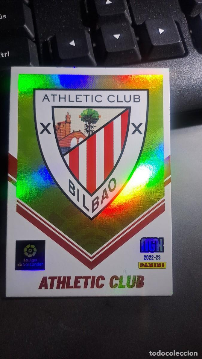 Coleccionismo cromos antiguos: MEGACRACKS ESCUDO ATHLETIC CLUB DE BILBAO 28 CROMO LIGA 2022 2023 22 23 MGK PANINI