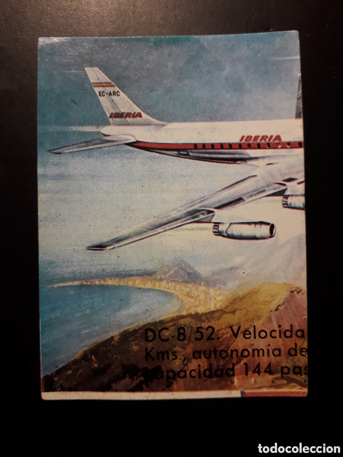 Coleccionismo cromos antiguos: DC-8 VOLAR Y SABER, BIMBO 1974 N&deg; 19 SIN PEGAR PEDIDO M&Iacute;NIMO 3&euro;