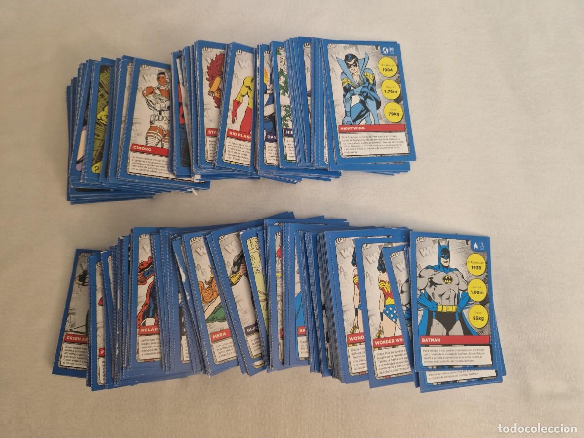 Coleccionismo cromos antiguos: CROMOS CARTAS DC DE CARREFOUR