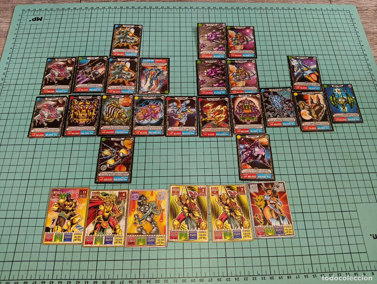 Coleccionismo cromos antiguos: Lote cromos Bollycao Milenium Attack m&aacute;s Kaos The Legend