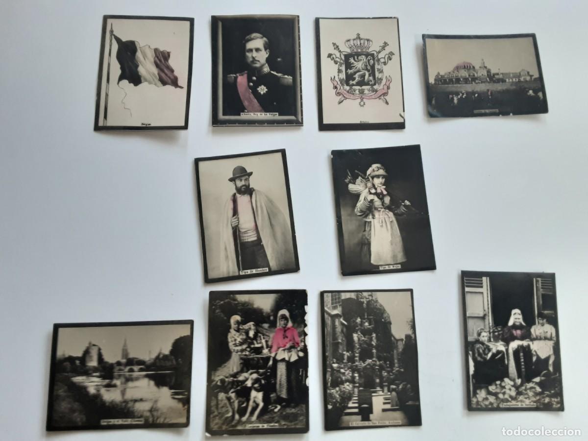 Coleccionismo cromos antiguos: B&Eacute;LGICA, SERIE COMPLETA DE 10 CROMOS CUBANOS, ALREDEDOR DEL MUNDO, SUSINI