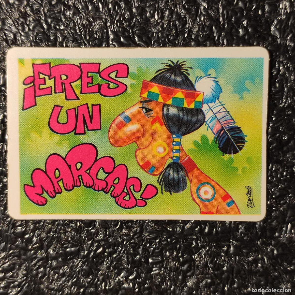 Coleccionismo cromos antiguos: CROMO . PEGUITARJETAS II ** BOLLYCAO ** ERES UN MARCAS **